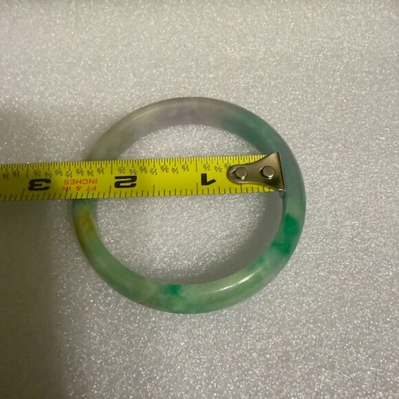 Jade Bangle Bracelet - Picture 3 of 5